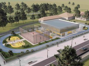 School physical education hall – Arges County - VOCA Architects