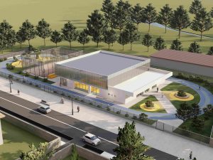 School physical education hall – Arges County - VOCA Architects