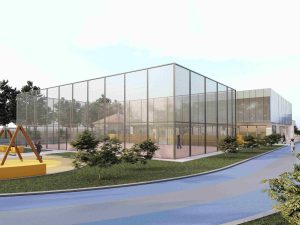 School physical education hall – Arges County - VOCA Architects