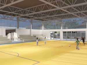 School physical education hall – Arges County - VOCA Architects