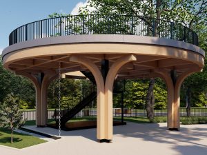 Reabilitare Pavilion și Amfiteatru în Parcul Al Ioan Cuza - București - VOCA Architects